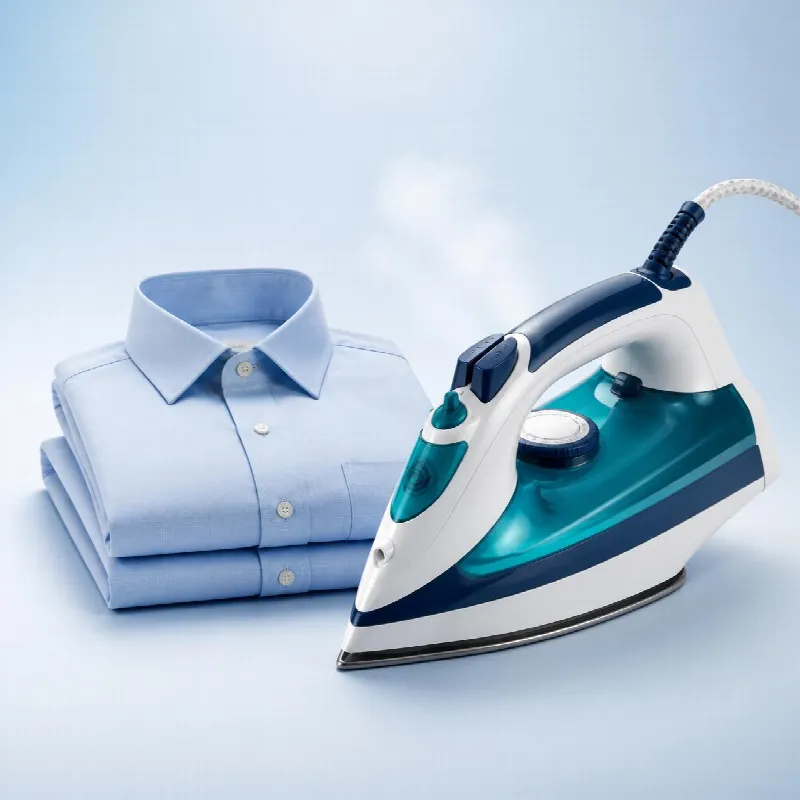 Clothing prepared for ironing service