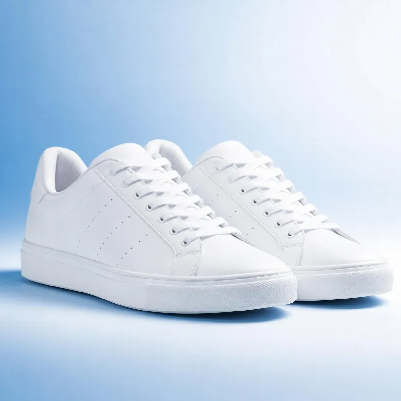 Shoes prepared for cleaning service
